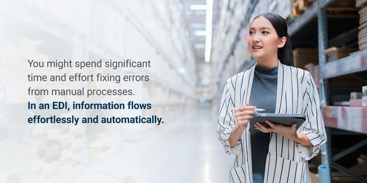 EDI Information Flows Automatically