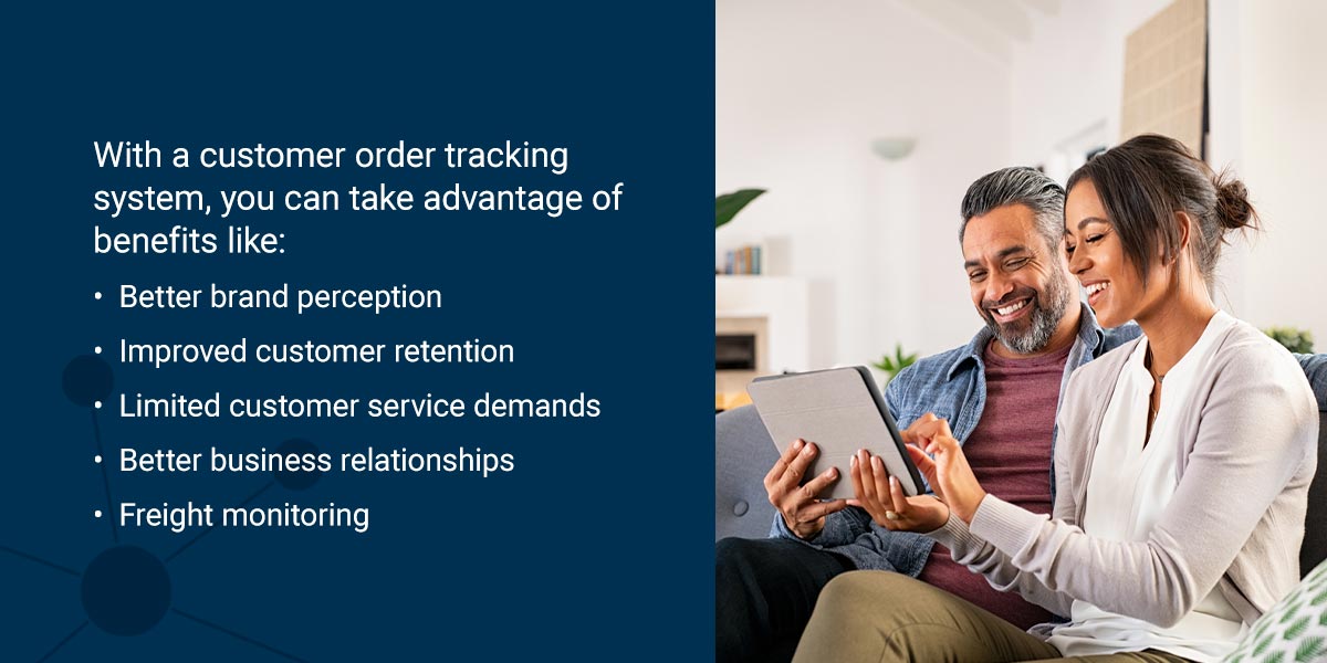 Customer Order Tracking Benefits