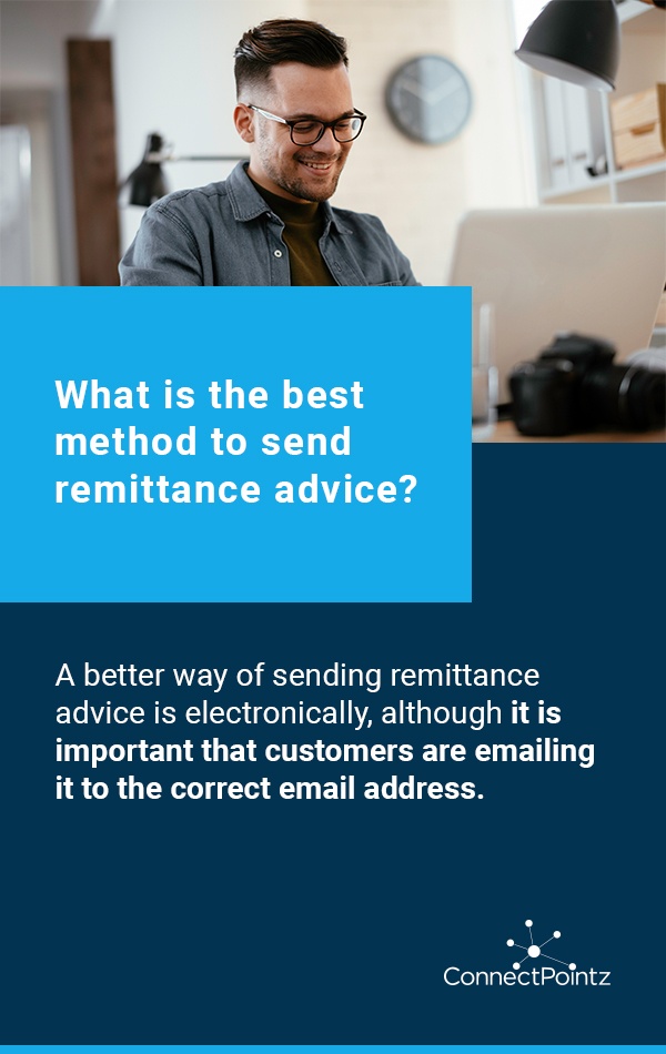 What is the Best Method to Send Remittance Advice