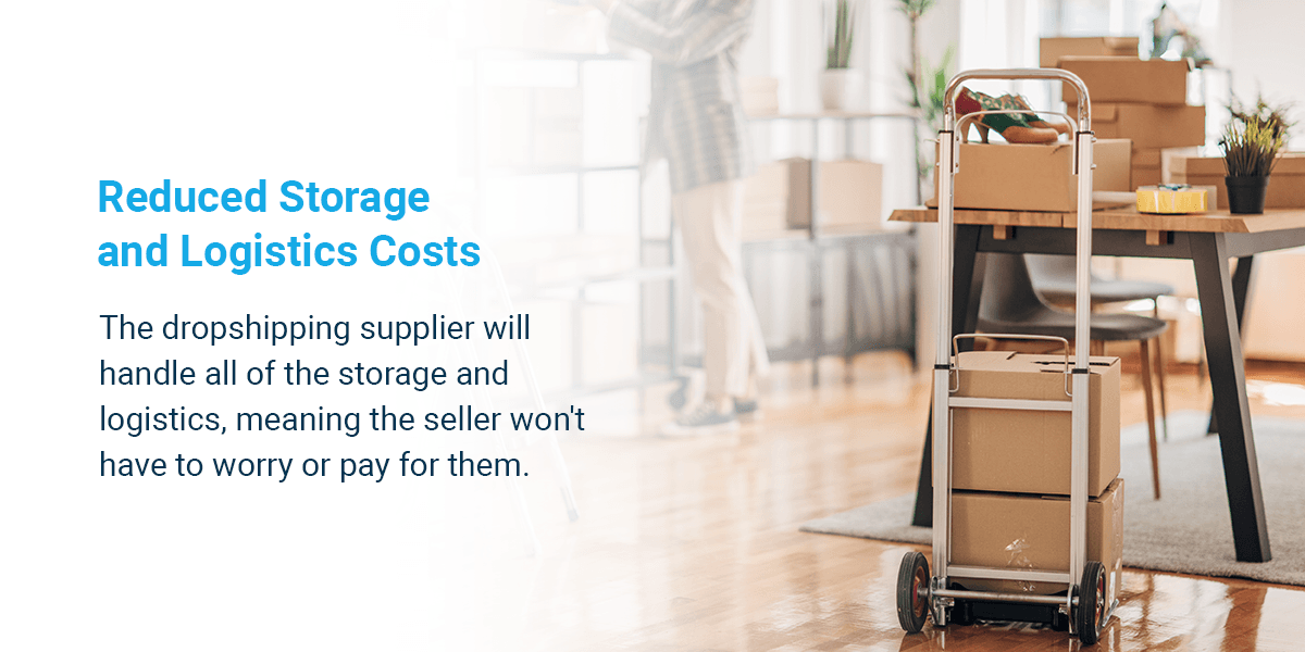 Reduced storage and logistics costs