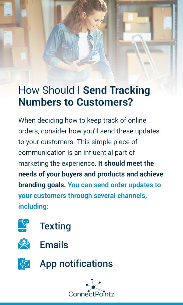 How Should I Send Tracking Numbers to Customers?