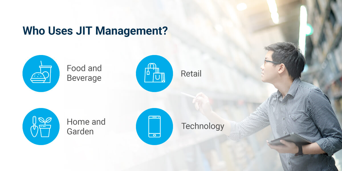 Who Uses JIT Management?