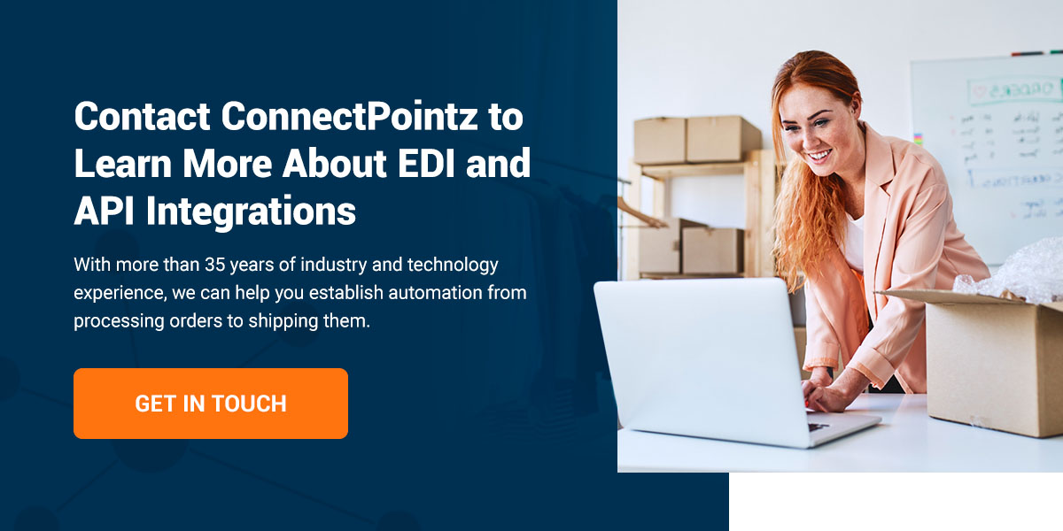 Contact ConnectPointz to Learn More About EDI and API Integrations