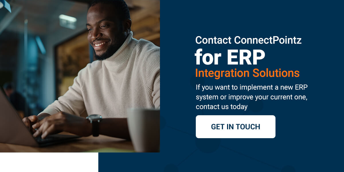 Contact ConnectPointz for ERP Integration Solutions 